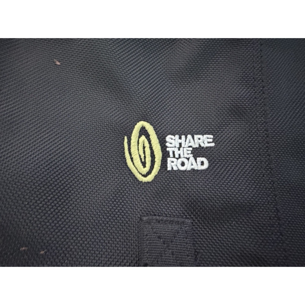 Timbuk2 Medium Messenger Black Bag-Share The Road Polyester LightlyUsed 19x11x10 - Picture 4 of 8